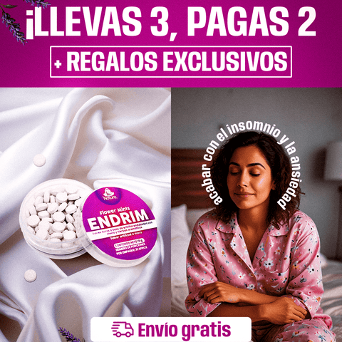 ENDRIM Mentas Florales - ¡LLEVAS 3, PAGAS 2! + REGALO EXCLUSIVO
